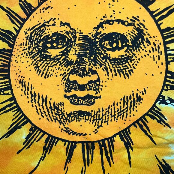 🌞 Liquid Blue 🌛 “Sun & Moon” Double-Sided Graphic Tee – Size XL - Picture 8 of 8